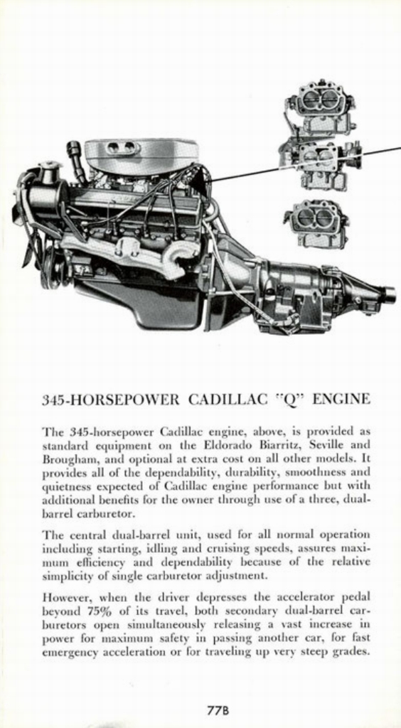1960 Cadillac Salesmans Data Book Page 99